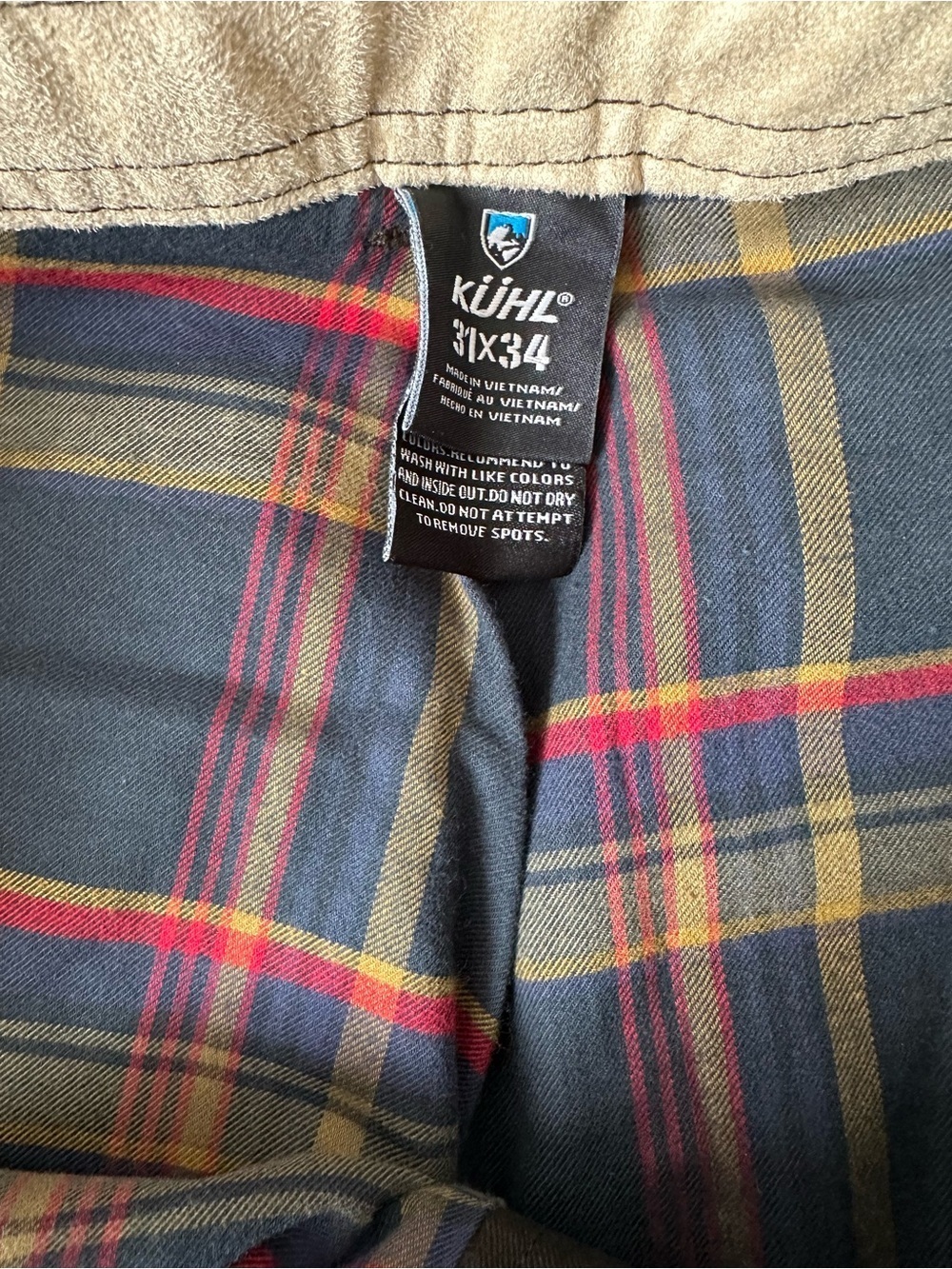 Kuhl Hot Rydr Flannel Lined Pants Mens 31x34 NWT - Picture 11 of 11